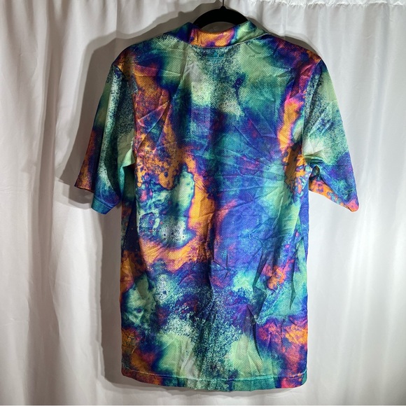 ADIDAS Originals Allover Print Mesh Basketball Shorts Mens SMALL Tye Dye - Picture 3 of 16